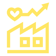 Power plant health trend graph.